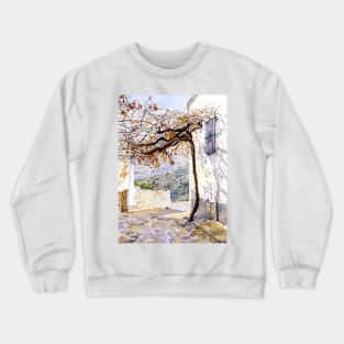 The Mountains From Ohanes, La Alpujarra, Almeria, Spain Crewneck Sweatshirt